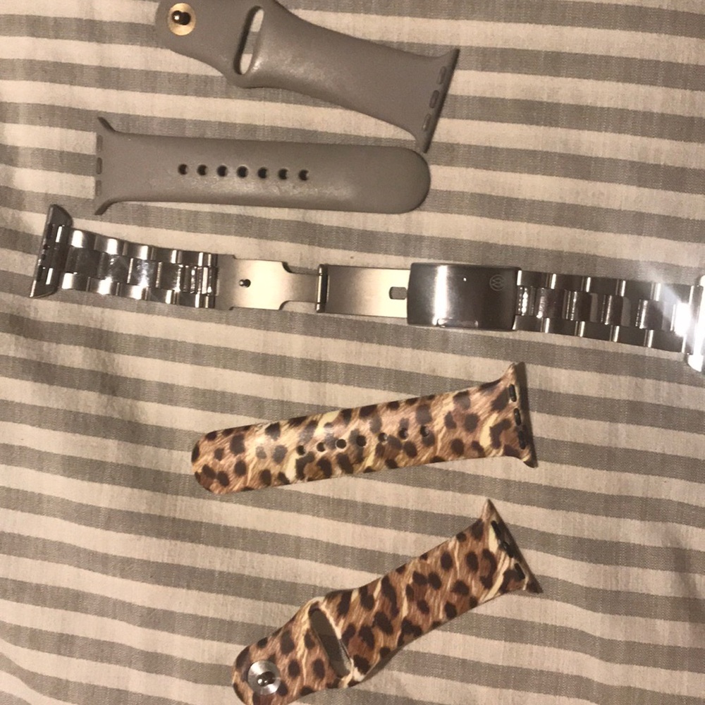3 Apple Watch bands 38mm